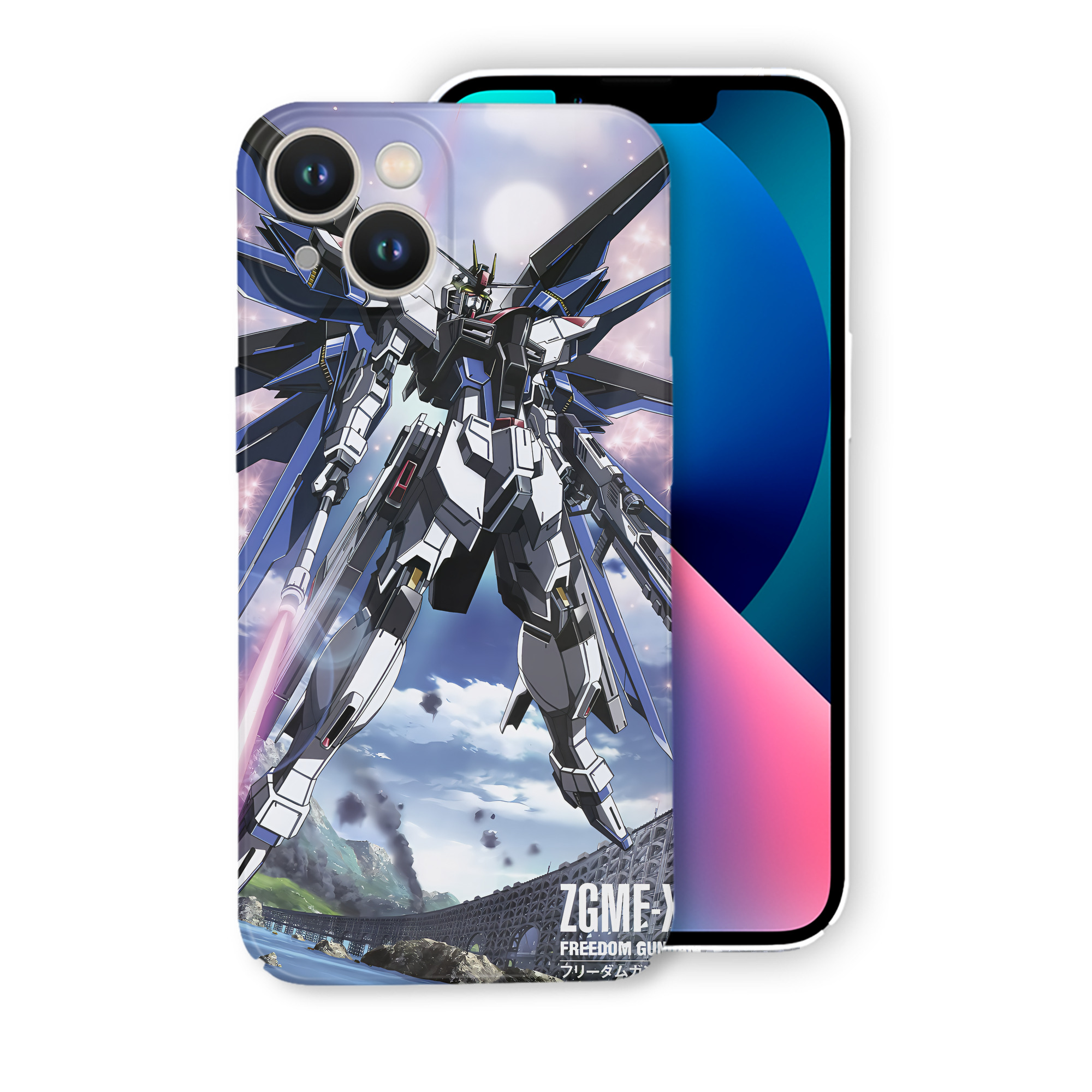 （画像用） 機動戦士ガンダム Mobile Suit Gundam 【iPhone 14シリーズ対応】ハードケース